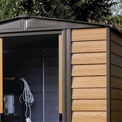 6 x 5 Deluxe Woodvale Metal Shed