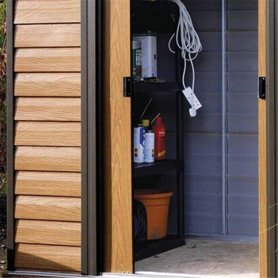 6 x 5 Deluxe Woodvale Metal Shed