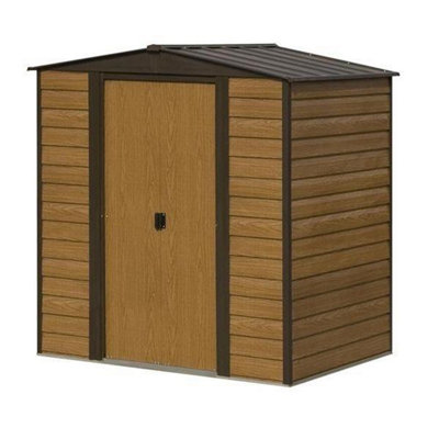 6 x 5 Deluxe Woodvale Metal Shed