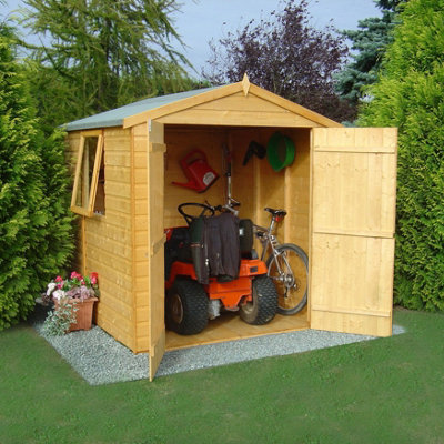 6 x 6 Feet Arran Double Doors - Oriented Strand Board (OSB) - Garden Shed Workshop