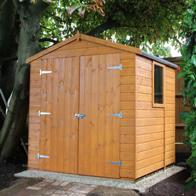 6 x 6 Feet Arran Double Doors - Oriented Strand Board (OSB) - Garden Shed Workshop