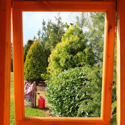 6 x 6 Feet Arran Double Doors - Oriented Strand Board (OSB) - Garden Shed Workshop - 3