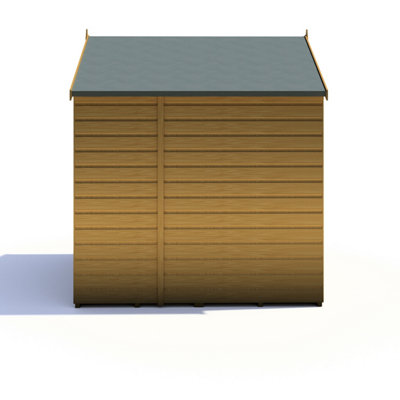 6 x 6 Feet Faroe Single Door Tongue and Groove Garden Shed Workshop - 5