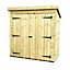 6 x 6 WINDOWLESS Garden Shed Pressure Treated T&G PENT Wooden Garden Shed + Double Doors (6' x 6' / 6ft x 6ft) (6x6)