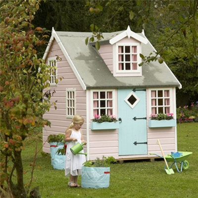 6 x 8 (2.39m x 1.79m) - Cottage Playhouse - 12mm Tongue and Groove