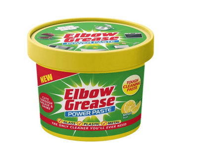 6 x Elbow Grease Cleaning Paste All Purpose Degreaser Cleaner Lemon 350g