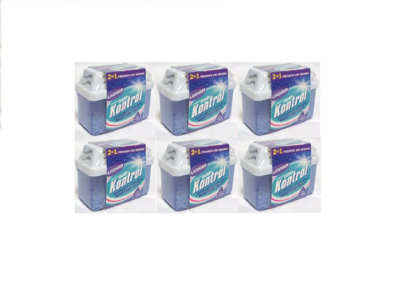 6 x Kontrol 2 In 1 Mini Moisture Damp Trap Freshens Air and Absorbs Damp Lavender