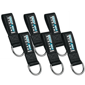 6 x Makita E-05315 Tool Belt Loops Clip D Ring Strap Belt System For Tool Belts