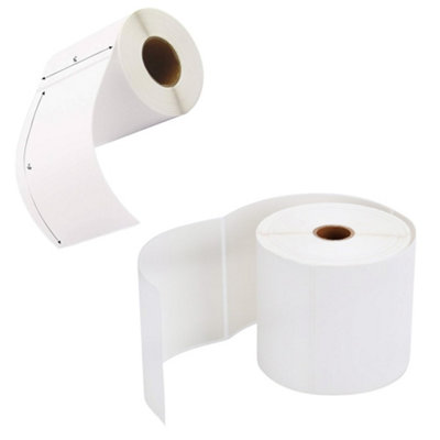 6 x Thermal Printer Labels 4"x6" Blank Address Shipping Label Rolls