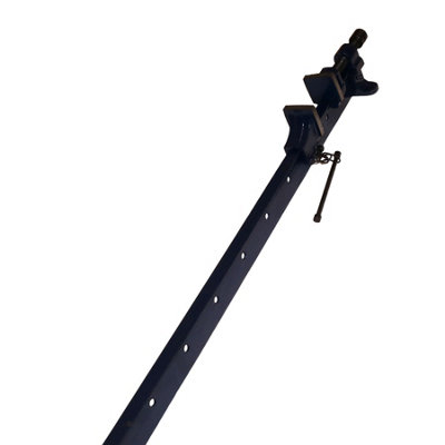 60" (1500mm) Cast Iron T-Bar Sash Clamp Grip Work Holder Vice Slide Cramp 1pc