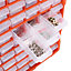 60 Grids Multi Drawer Parts Storage Cabinet Tool Organizer