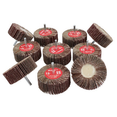40 Grit 50mm Flap Wheel Disc Abrasive Sanding Pads for Drilling