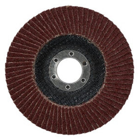 60 Grit Flap Discs Sanding Grinding Rust Removing For 4-1/2" Angle Grinders 1pc