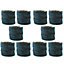 60 Grit Zirconium Flap Discs for Sanding Grinding Removal 4-1/2" Grinder 100pc