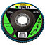60 Grit Zirconium Flap Discs for Sanding Grinding Removal 4-1/2" Grinder 50pc