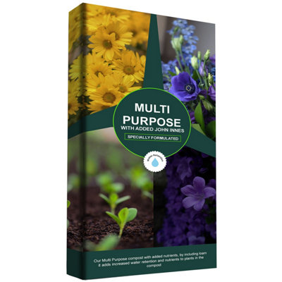 60 Litre (3 x 20 Litres) John Innes Multi Purpose Gardening Soil Designed To Support Plant Health