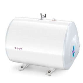 60 Litre Electric Horizontal Hot Water Cylinder - TESY Bi-light - Floor Mounted