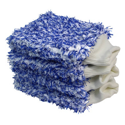 60 pcs Car Washing Glove Microfiber Sponge Clean Dust Scrub Polish Glove