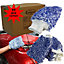60 pcs Car Washing Glove Microfiber Sponge Clean Dust Scrub Polish Glove