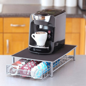 60 Pod Tassimo Coffee Capsule Storage Stand and Drawer
