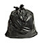 60 Recyclable Black Bin Bags Household Refuse Sacks 70L Rubbish Waste Bin Liner