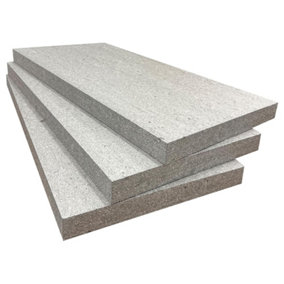 60 x Grey Rigid Polystyrene Foam Sheets 1000x500x25mm Thick EPS70 SDN Slab Insulation Boards