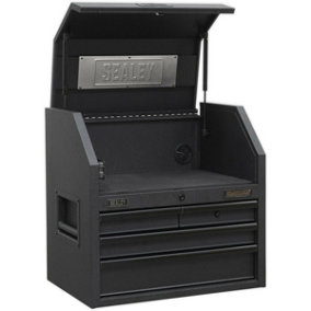600 x 450 x 635mm 4 Drawer SOFT CLOSE Topchest Tool Chest Storage Cabinet Unit