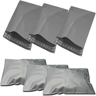 H4H 200X 16 X 21 Inches Strong Polythene Mailing Bags Self Seal Plastic Postal Bags For Posting Parcels And Documents from B&Q