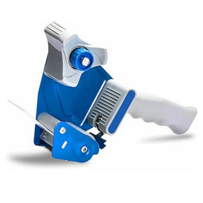 H4H 1X Heavy Duty Tape Gun Dispenser For Packing Shipping And Moving Boxes With Adjustable Tension For Easy Parcel Sealing from B&Q