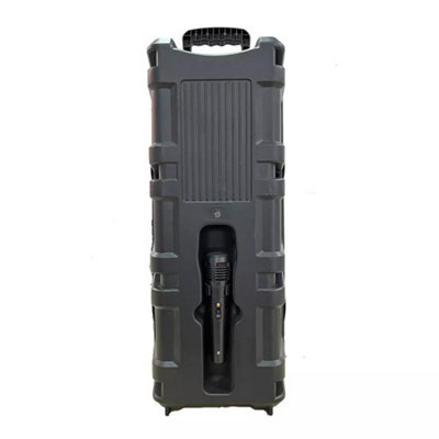 6000W Portable Bluetooth Speaker Sub Woofer Heavy Bass Sound System Party Mic UK