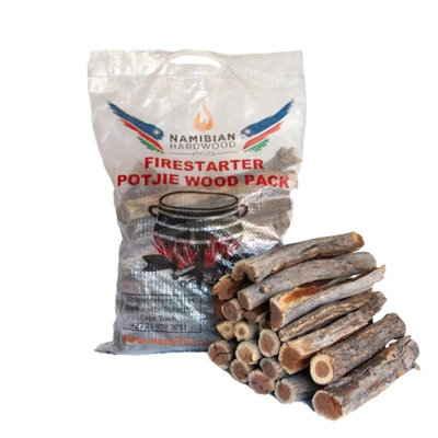 Firestarter Firewood Kindling Made From Namibian Hardwood 5Kg from B&Q