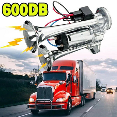 Truck Train Boat RV 150db Super Loud Dual Trumpet On