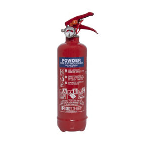 600g Compact Firechief Powder Fire Extinguisher