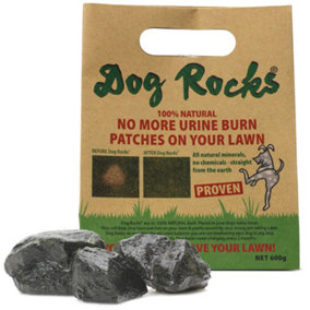 600g Dog Rocks - Natural solution to pet urine burning grass