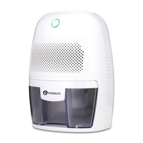 600ml Mini Dehumidifier for Damp Mould Condensation and Moisture   white