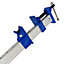 600mm Aluminium Sash Clamp Grip Bench Work Holder vice Slide Clamp 4pk