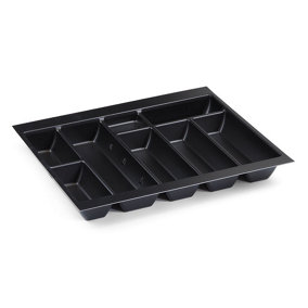 600mm Black Cutlery Tray for Blum Tandembox 422mm Long x 512mm Wide