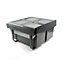 600mm Dark Grey Base Mounted Undersink Bin 2 x 18L Integrated Anthracite Waste Storage Cabinet Cupboard