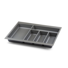 600mm Grey Cutlery Tray for Grass Scala Drawer