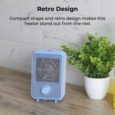 600W Fan Heater - portable & adjustable thermostat - 7