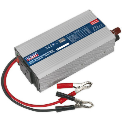 600W Power Inverter - 12V DC to 230V 50Hz - Pure Sine Wave - High Performance