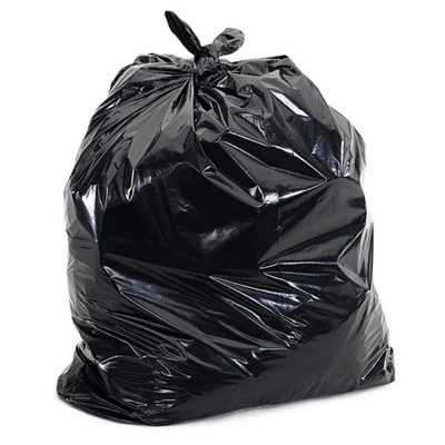 600x Black Home Kitchen General Use 18x29x33 Tear Resistant Refuse Bin Bags