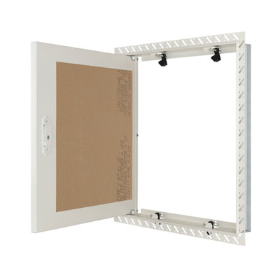 600x300mm FlipFix Plasterboard Access Panel - No Fire Rating - Beaded Frame