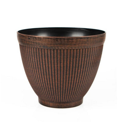  - Aamen Metal Style Vertical PlanterSpace Saving Garden Planter (Copper)