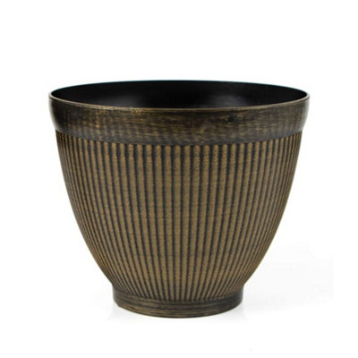  - Aamen Metal Style Vertical PlanterSpace Saving Garden Planter (Gold)