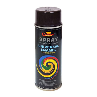SolaDirect 400 Ml Jet Black Glossy (Ral 9005) Universal Gloss Enamel PaintFast Drying High ShineInterior & Exterior from B&Q