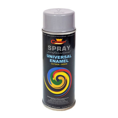 SolaDirect 400 Ml Silver Grey (Ral 7001) Universal Gloss Enamel PaintFast Drying High ShineInterior & Exterior from B&Q