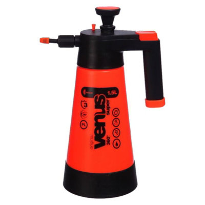 Kwazar 34701 Venus Super 360 Degree Pressure Sprayer For GardenOrange Colour1.5 L