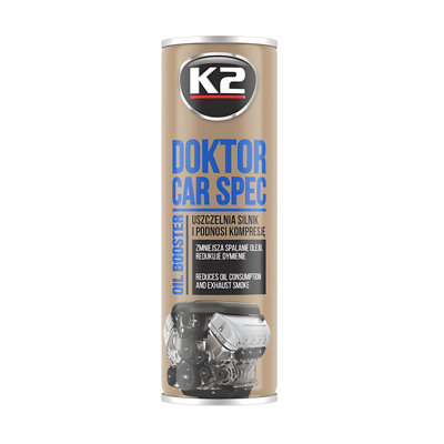 SolaDirect K2 Doctor Car Spec 443Ml Engine Oil Treatment AdditiveHelps Reduce SmokeOil UseNoise from B&Q