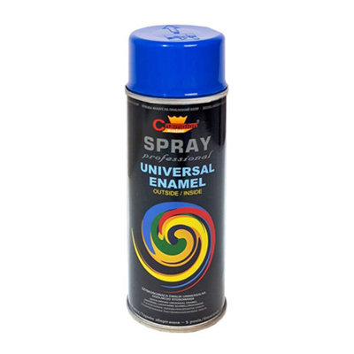 SolaDirect 400 Ml Gentian Blue (Ral 5010) Universal Gloss Enamel PaintFast Drying High ShineInterior & Exterior from B&Q